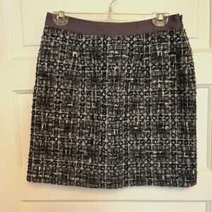 Boden Limited Edition wool boucle mini skirt size US 6
